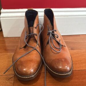 Cole Haan Men's Tan Leather Chukka‎ Boots size 10.5